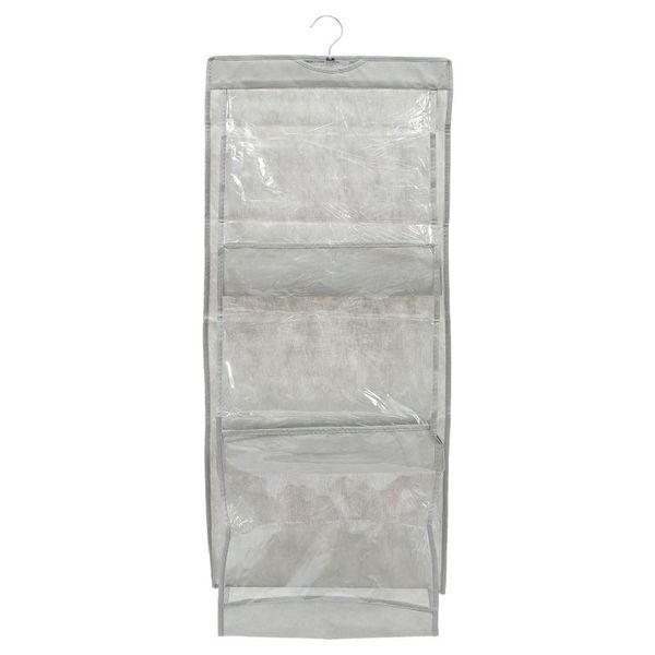 

storage bags 1pc hanging closet organizer foldable cloth bag for home