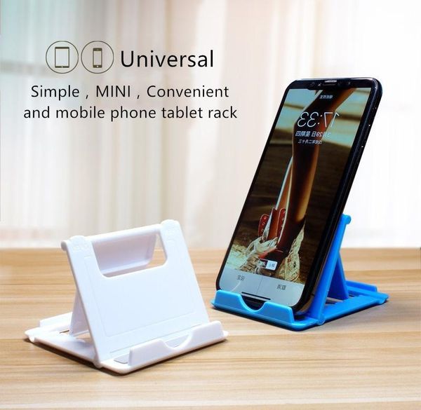 

universal foldable adjustable phone holder stand bracket for tablet desk cell mobile mount deskmounts & holders