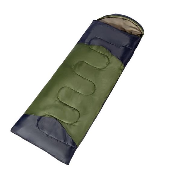 

winter envelope with cap sleeping bag outdoor camping single bags