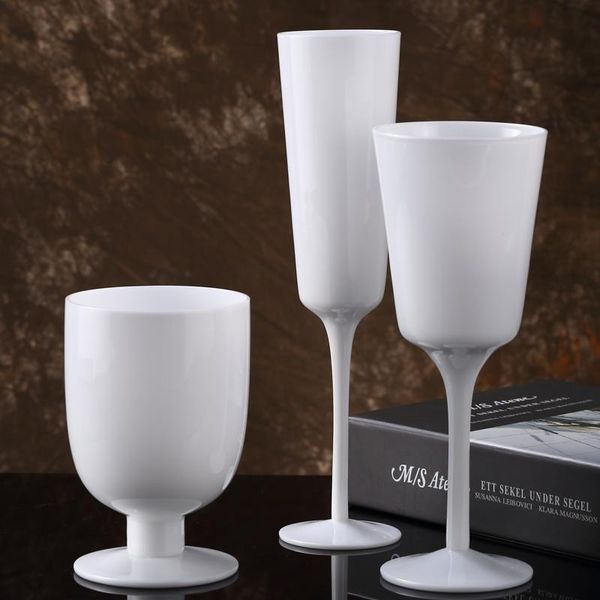 

wine glasses european leadless glass goblet 220ml / 300ml liqueur cup white champagne foreign