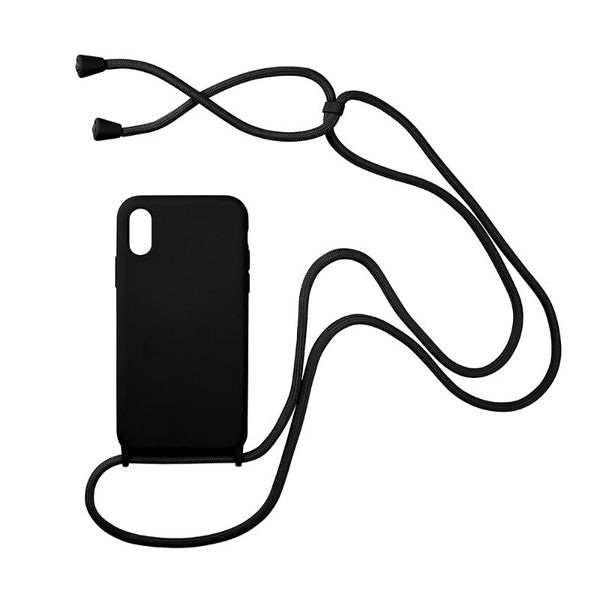 

cell phone pouches crossbody necklace case for 12 11 pro xs max xr 6s 7 8 plus lanyard silicone cover with cord strap rope