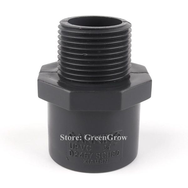 

watering equipments 20~63mm to 1/2"~2" male thread hi-quality upvc connector garden water pipe connectors aquarium tank drip irrig