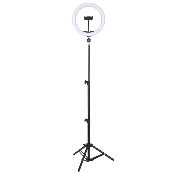 

flash heads pography led ring lamp selfie light with phone holder tripod stand ringlight for vlog live streaming