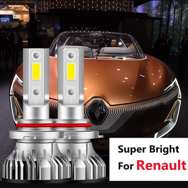 

car headlights for megane triber duster espace fluence logan captur clio high beam low headlight bulbs led fog light h1 h7 h11