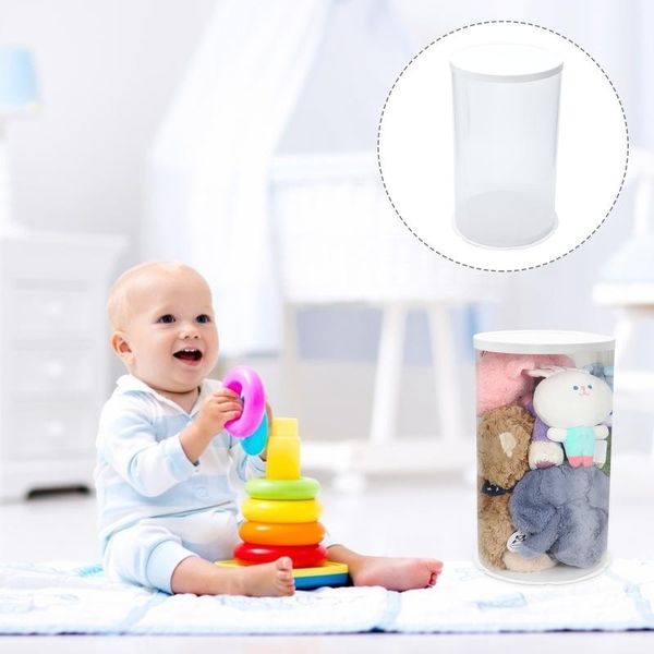 

storage bottles & jars portable children doll holder practical baby bucket