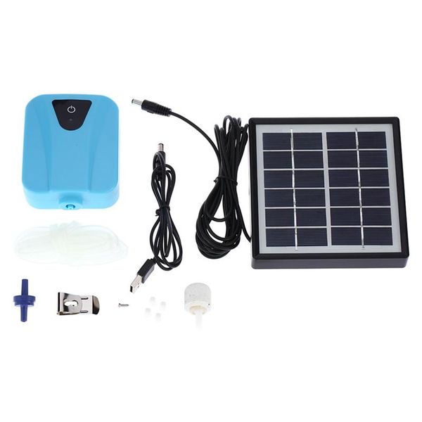 

air pumps & accessories solar powered/dc charging oxygenator water oxygen pump pond aerator with 1 stone aquarium airpump