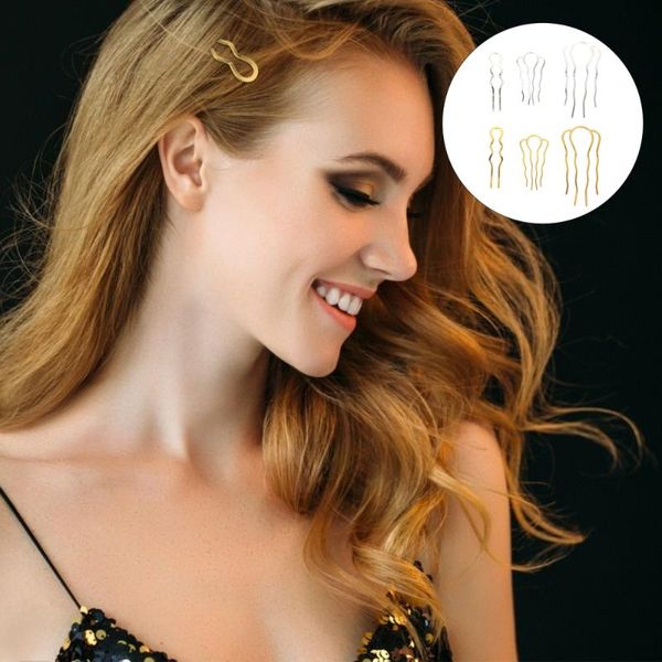 

hair clips 6pcs u type hairpins simple retro sticks chignon bun