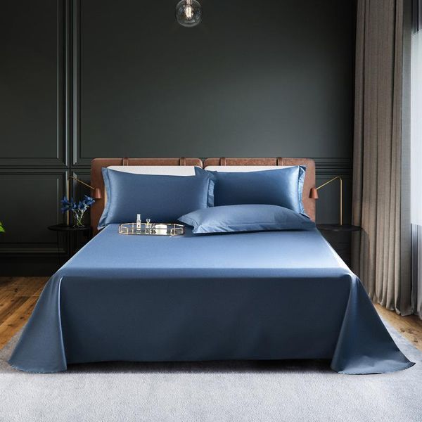 

sheets & sets 100 high-end cotton satin thick bed single 1.5m double 1.8 student dormitory sheet
