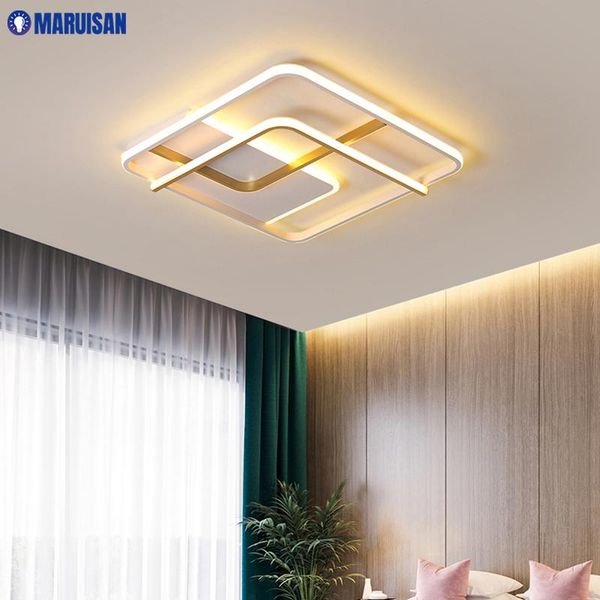

ceiling lights modern led for bedroom living room dining iron acrylic lamps indoor deco lighting luminaire ac90-260v dimmable