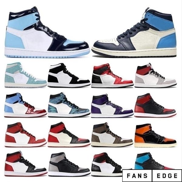 

neakers basketball shoes 1s unc obsidian ture green twist court purple light smoke fearless women sports trainers fashion outdoor87x7