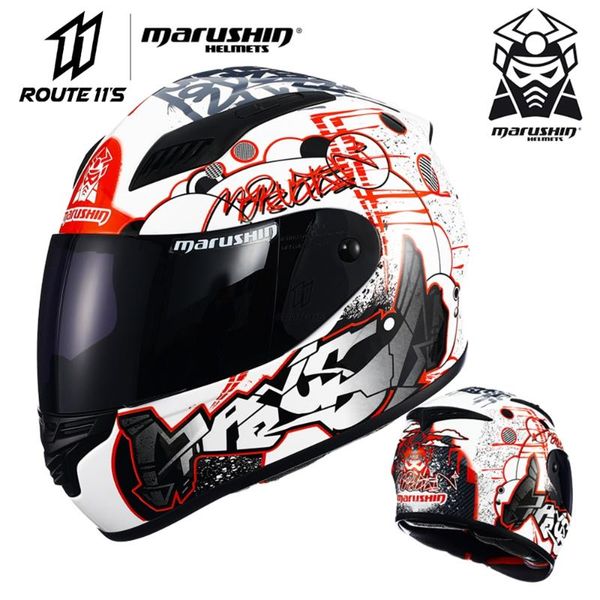 

motorcycle helmets marushin helmet street car glass fiber reinforced plastic full anti-fog bluetooth bff-b5 four seasons