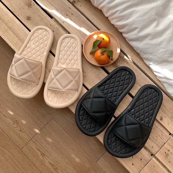

slippers female home soft house for women, Black