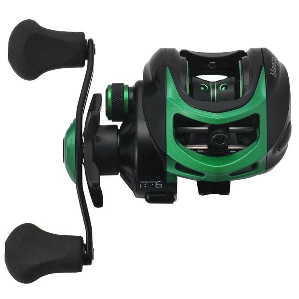 

baitcasting reels lightweight high speed 9.1:1 gear ratio baitcast fishing reel 19+1 ball bearings baitcaster tackle1