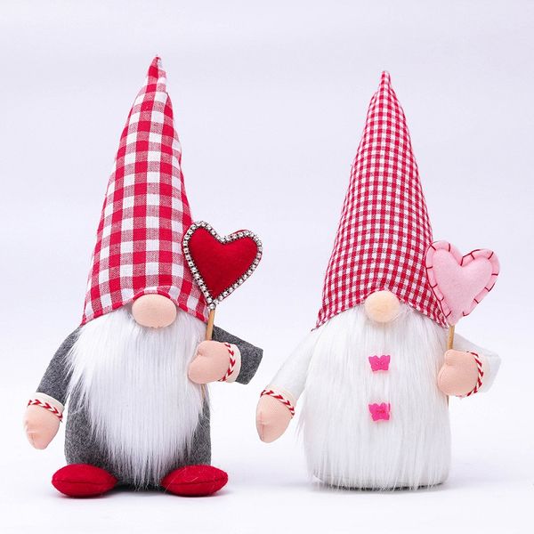 Decoração do partido dia mãe brinquedo aniversário meninas favor gnomos pelúcia como um presente para a decoração da mãe