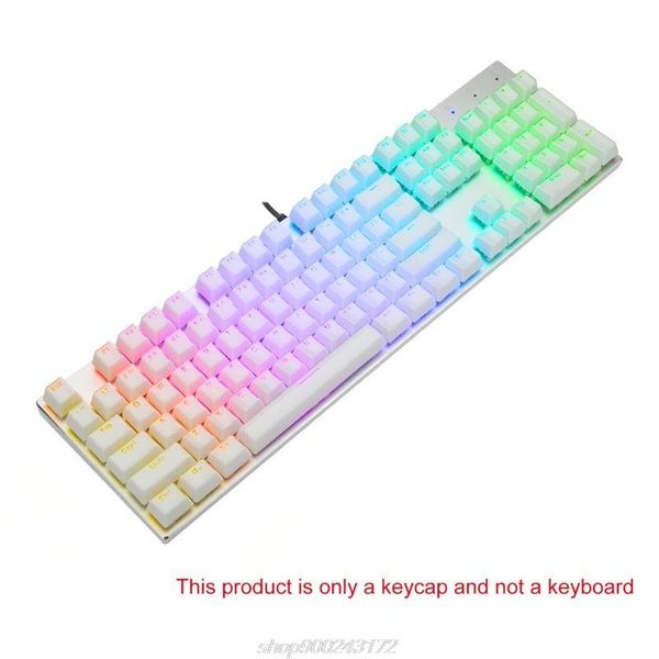

keys layout keycaps set for mechanical keyboard backlit crystal edge design cherry mx with key puller f06 21 dropship keyboards