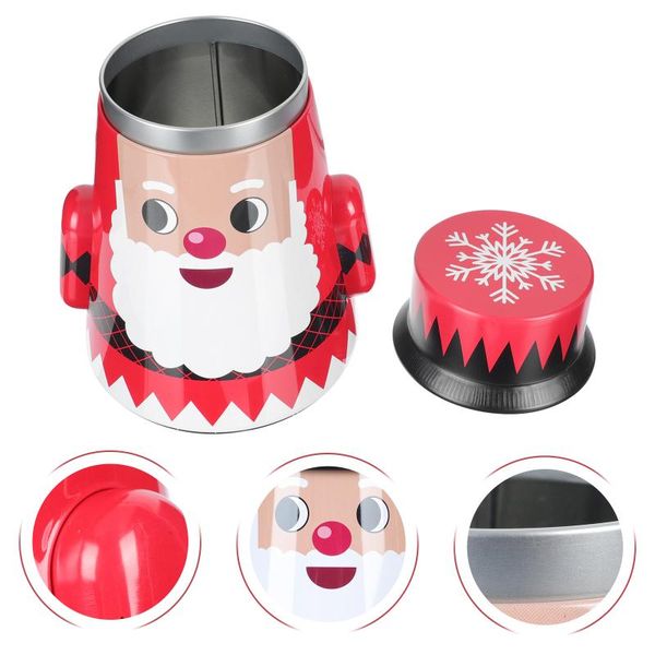 

gift wrap 1pc christmas themed iron candy box smooth biscuit container wrapping can