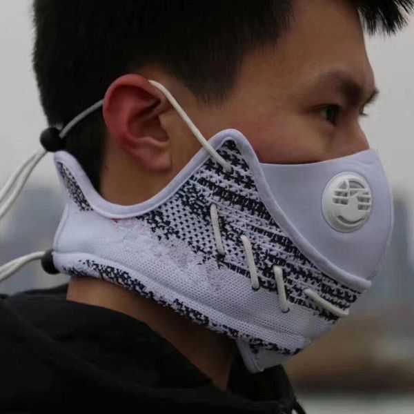 

luxury designers s fashion pu leather face dustproof windproof mouth covers washable breathable outdoor sports protective mask{category}seoq