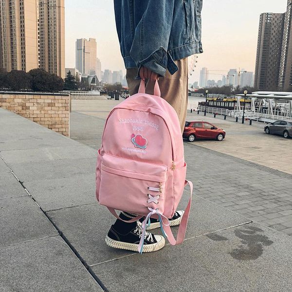 

backpack backpack, female bowknot schoolgirl's schoolbag