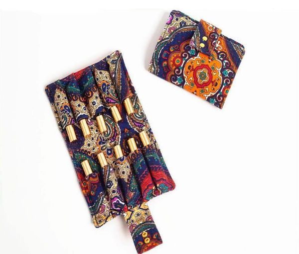 

storage bag 6/10 grids bottle essential oil 10ml canvas for easy travel carrying sn306 bags