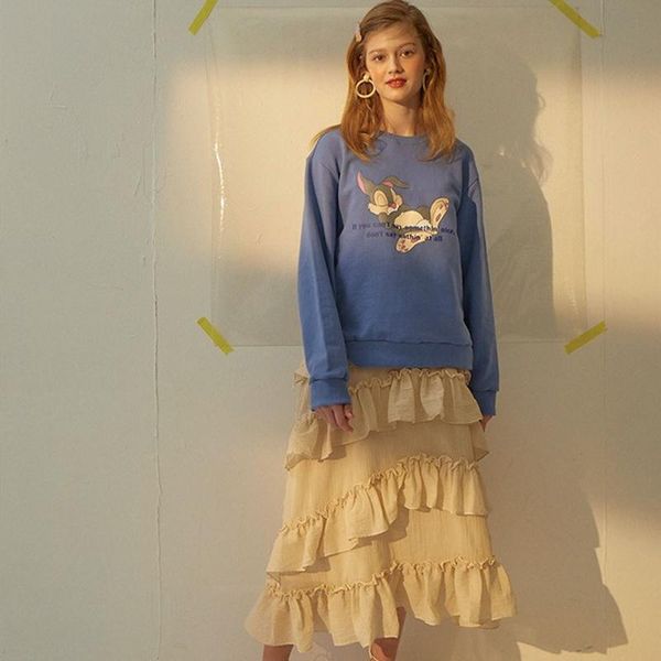 

women's hoodies & sweatshirts 2021 autumn women fashion slim pullovers female alphabet printing long sleeve ladies girlsleisure s, Black