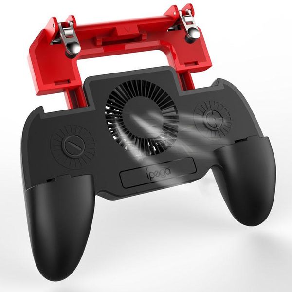 

game controllers & joysticks 2021 ipega pg-9123 pubg gamepad with cooling fan and power 4.5-6.5" phone multifunction for android vs 902