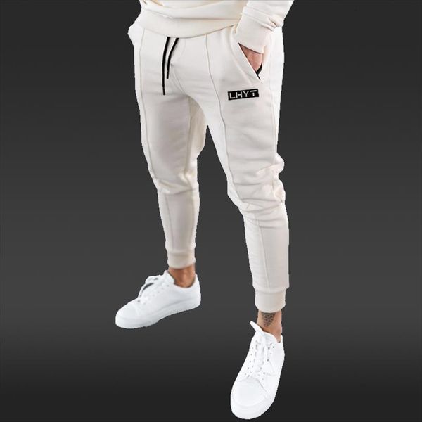 

spring sweatpants sports trousers women pant cotton joggers casual streetwear training fitness running pants for men cothing, Black
