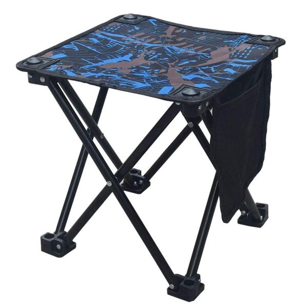 

portable camping stool small folding camp chair with carry bag for fishing hiking gardening beach accessories