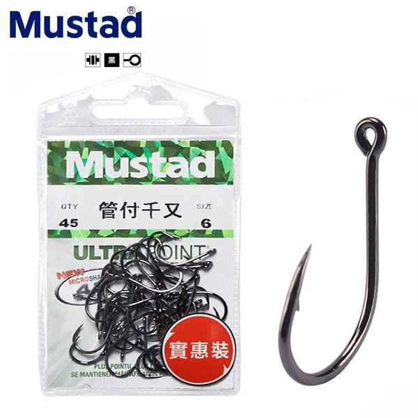 

high carbon steel mustad 10104sp-bn big fish hook fishing hooks for saltwater sea