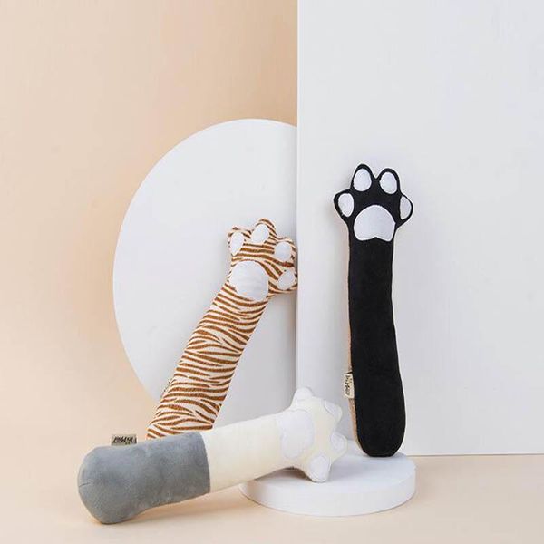 

cat toys long teaster funny pet trainning playing interactive with catnip and sound paper