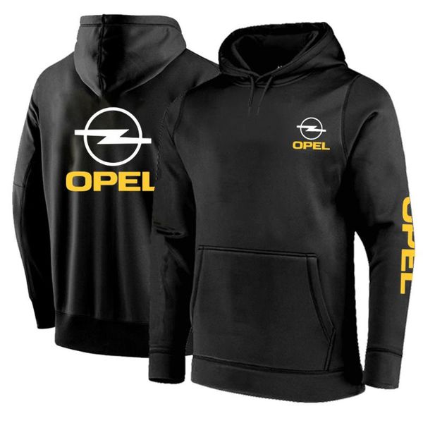 

men's hoodies & sweatshirts opel autumn winter comtable quality streetwear male pullovers cotton casual man, Black