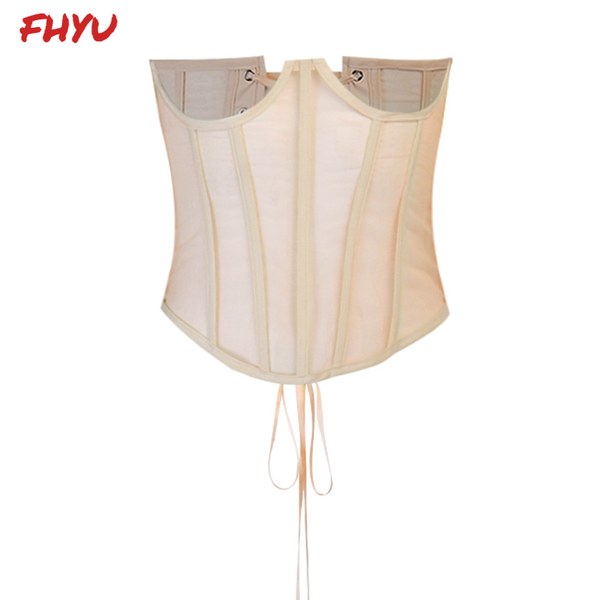 

belts fhyu the solid color bandage women underbust corset s-l fashion slim girdle waist seal female corsets, Black;brown