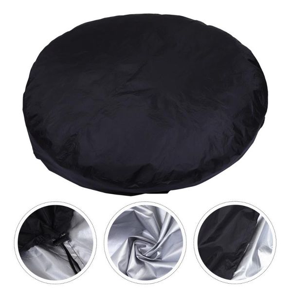 

1pc round tub cover outdoor waterproof spa swimming pool dust shower curtains