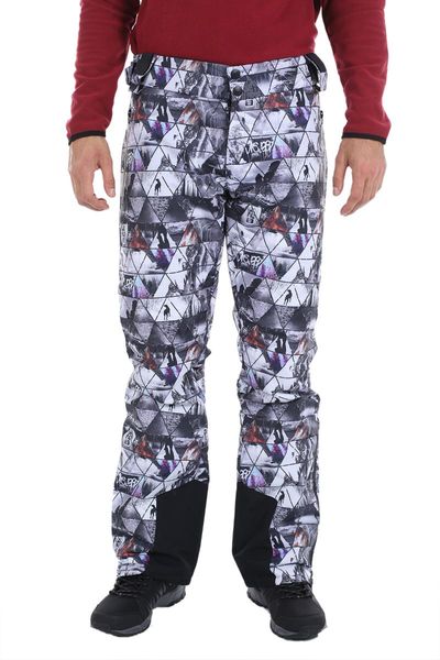 

exuma male snow and ski pants 2013031 white/white 10 w342013031 skiing