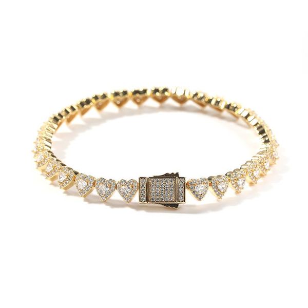 

link, chain designer fashion bling hip hop bracelet, Black