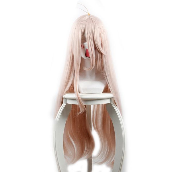 

miu iruma cosplay wig game danganronpa v3 woman pink curl hair halloween party role play costume wigs, Black