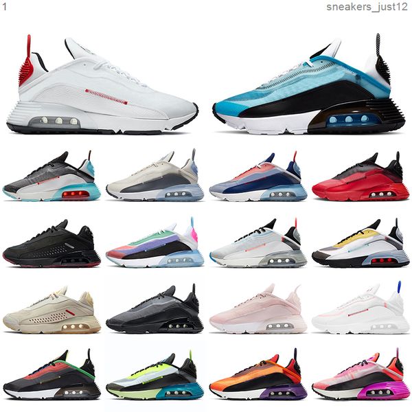 

selling 2090 brushstroke laser blue women mens running shoes pure platinum black anthracite sneakers trainers size 36-45