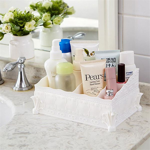 

bathroom storage & organization european-style cosmetic box deskoffice business card jewelry plastic