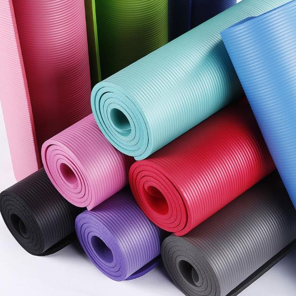 

yoga mat 183*61cm*10mm non-slip tasteless fitness tapete esterilla pilates home exercises gym sport pad mats