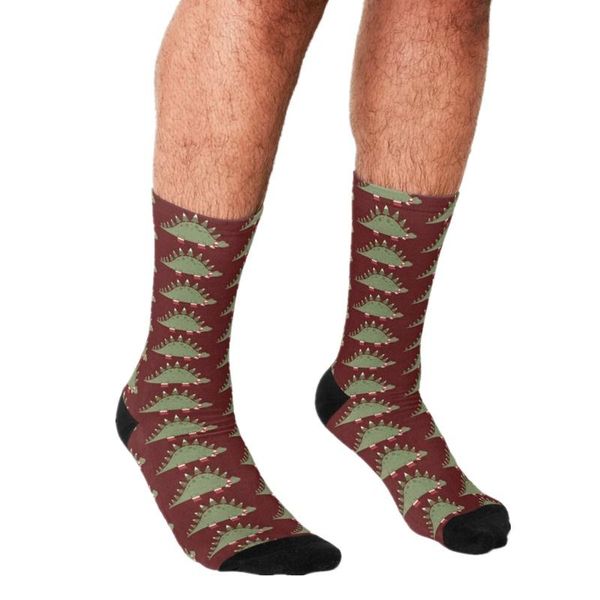 

men's socks 2021 funny christmas aurus pattern printed hip hop men happy cute boys street style crazy for, Black