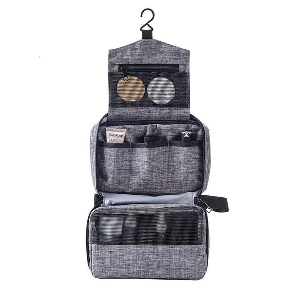 

women foldable travel cosmetic bag portable hanging makeup organizer waterproof make up bags case large toiletry & cases
