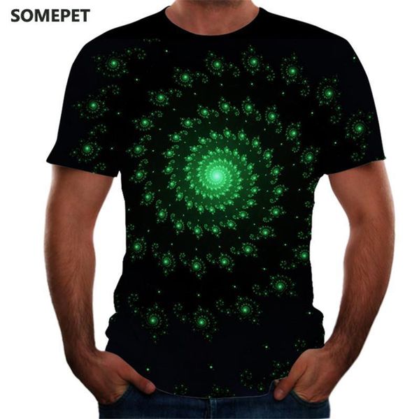 

men's t-shirts star print 3dt shirt summer fashion round neck short sleeve men and women hip hop clothing, White;black