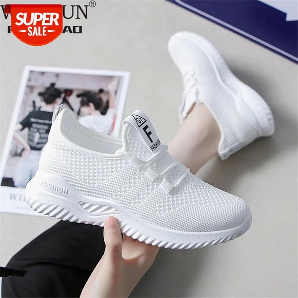 

women shoes summer white sneakers basket women's super light sport walking female mesh casual shoe #mu86