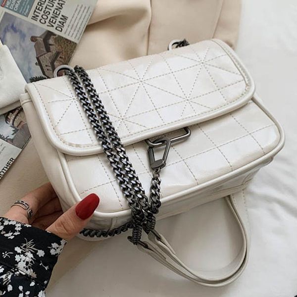 

evening bags fashion chain flap bag summer soft leather shoulder for women 2021 designer classic crossbody handbags