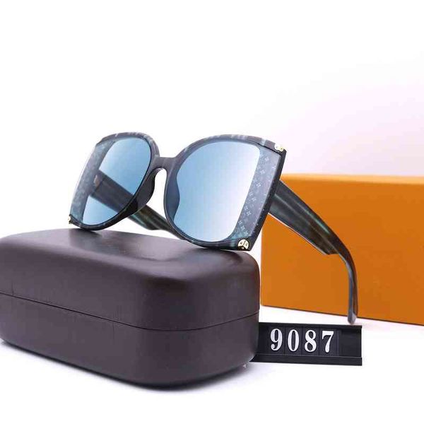

vintage new sunglasses men's and women's big frame street shooting 9087 glasses_outletcufb, White;black
