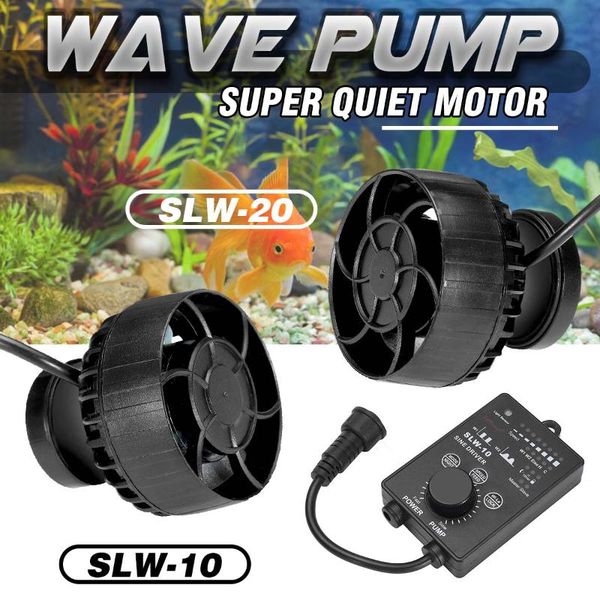 

marine aquarium wireless wave maker 110~240v slw-10 slw-20 fish water pump quiet air pumps & accessories