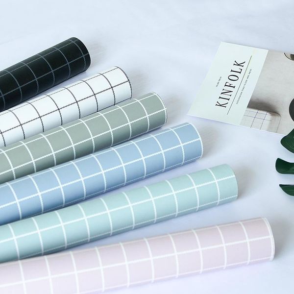 

wallpapers nordic wallpaper self-adhesive male and female student dormitory waterproof cozy living room cabinet renovation wall sticker