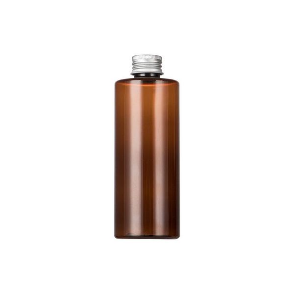 

storage bottles & jars 20pcs/lot 250ml plastic shower gel shampoo liquid soap with aluminum cap cosmetic tools vial useful container