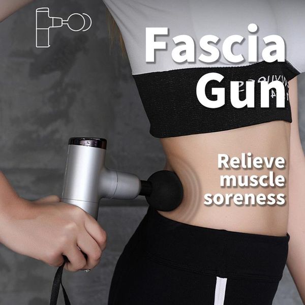 

massage gun belovedone electronic fascia guns-4 heads masage handheld muscle gun, percussive deep relax body neck pain