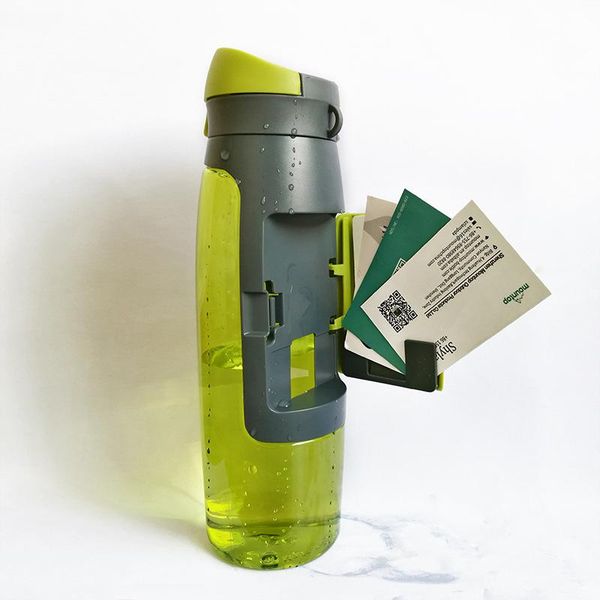 

water bottles outdoor hand cup drinkware plastic storage wallet sports web material pet 750ml creative gifts for adults