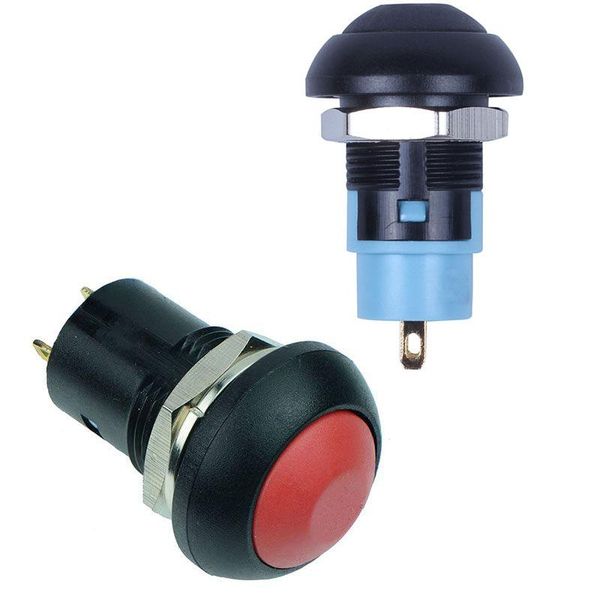 

smart home control on-off latching waterproof 12mm push button switch spst 2a ip67